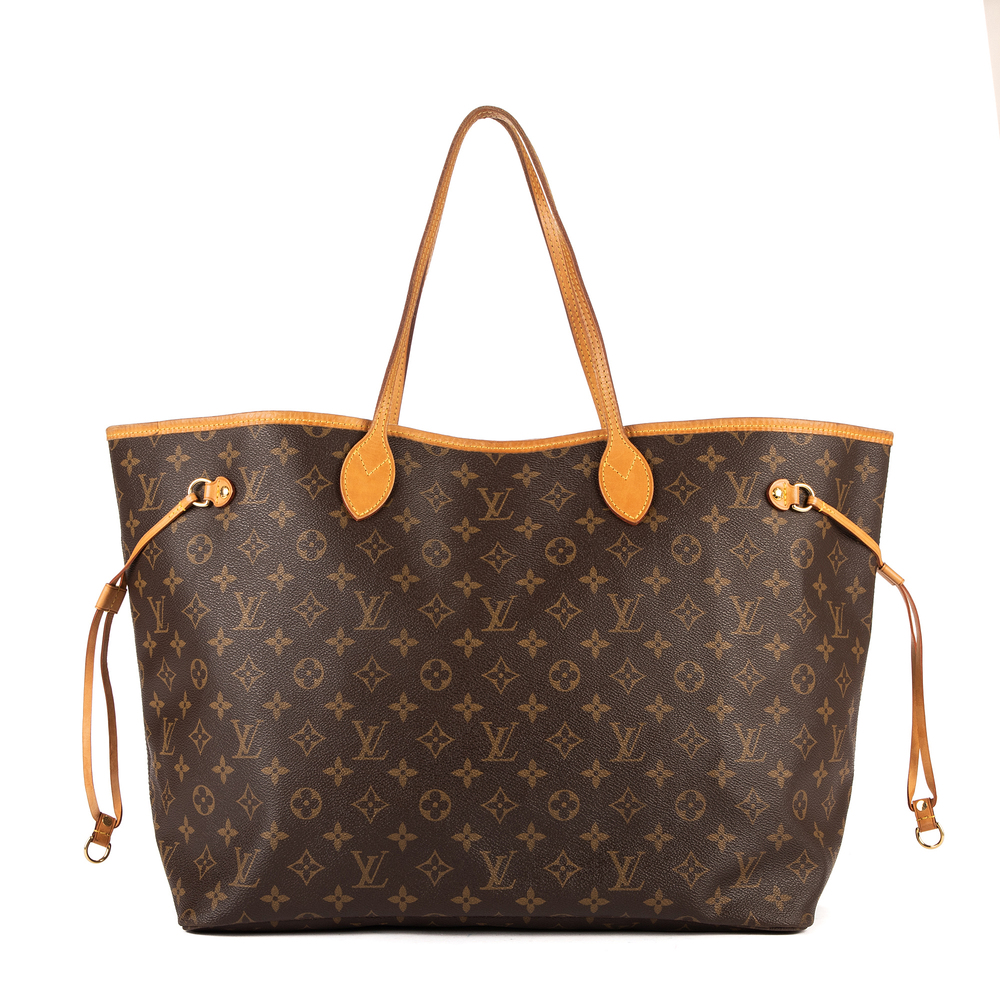Louis Vuitton Monogram Canvas Tote in Brown and Tan